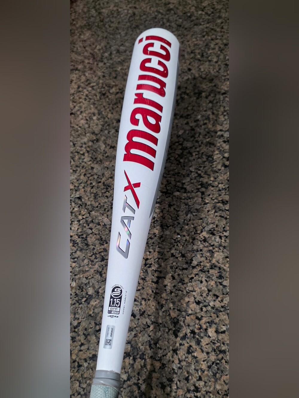 Marucci CATX Baseball Bat MSBCX10 Drop -10 29/19 2 3/4 Red White Youth 12u